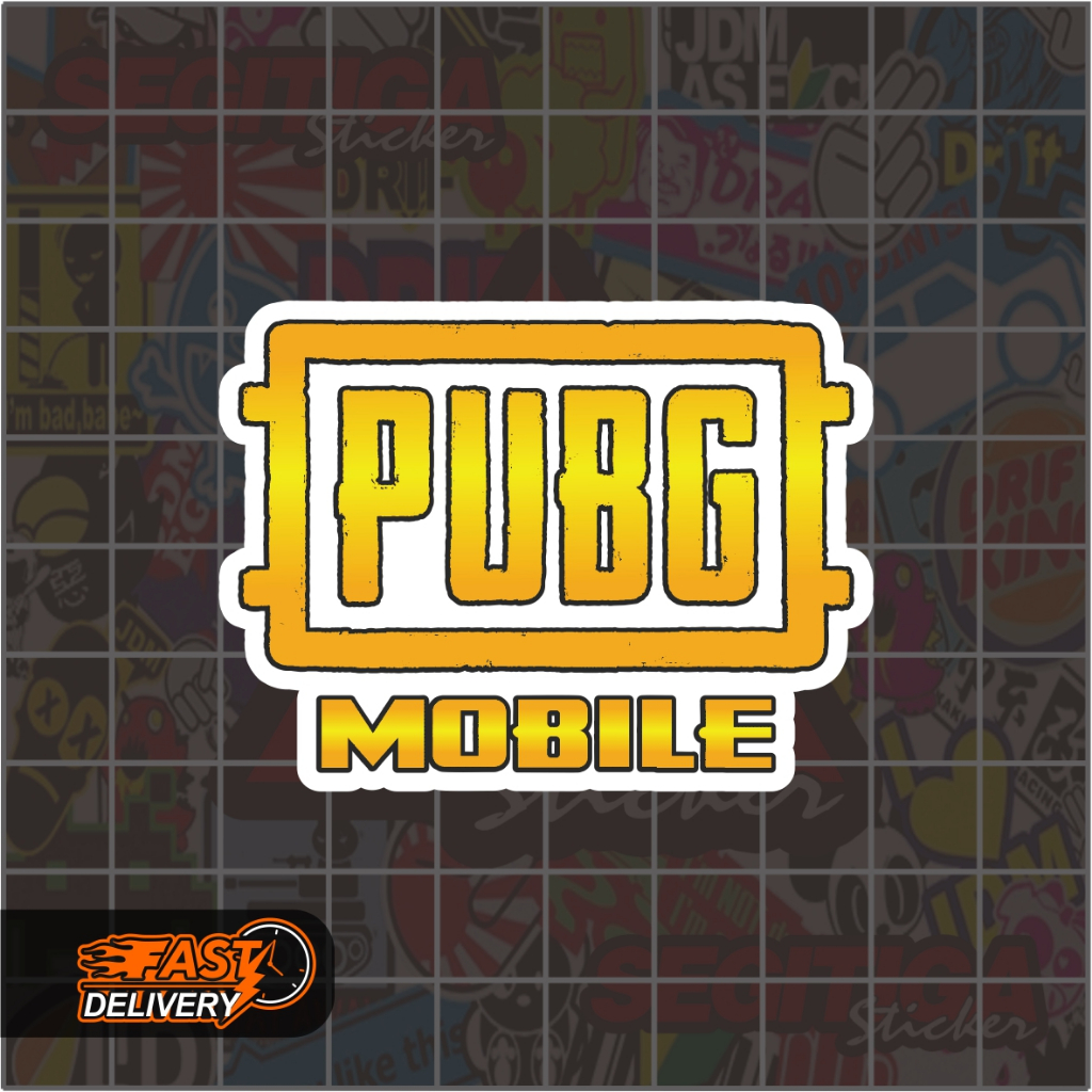 

Sticker Battleground Mobile Ukuran 6 x 4.5 Cm