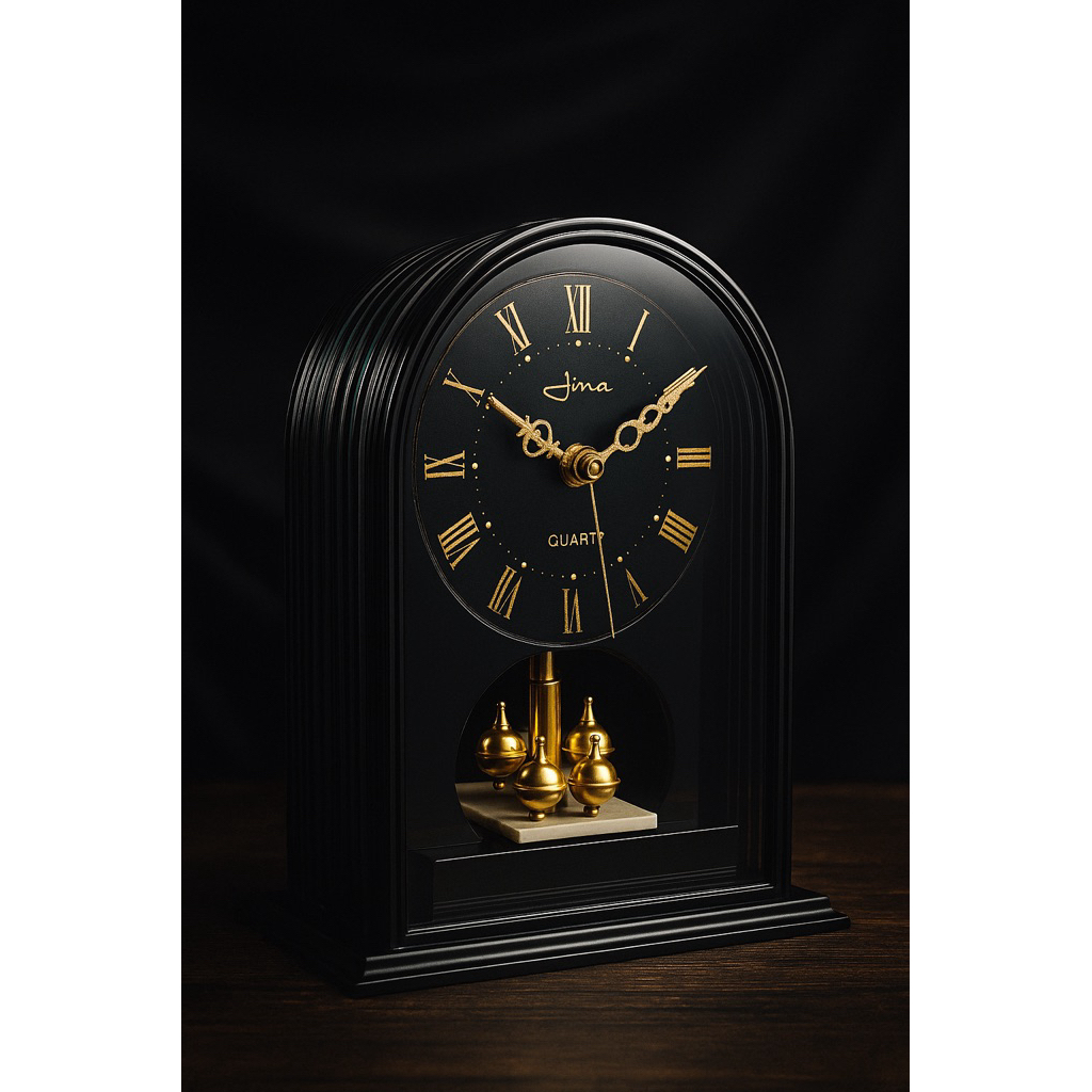 Jam Antik Juna 90s - jam meja antik/jam antik meja/jam meja kuno/jam meja gaya vintage/jam meja Erop