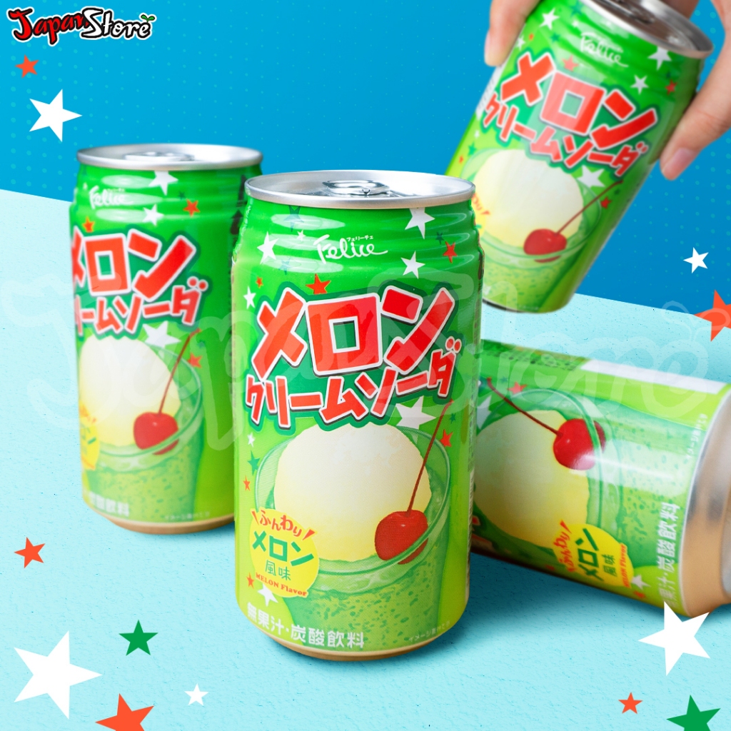 

Feliche Melon Ice Cream Soda Float 350 ml