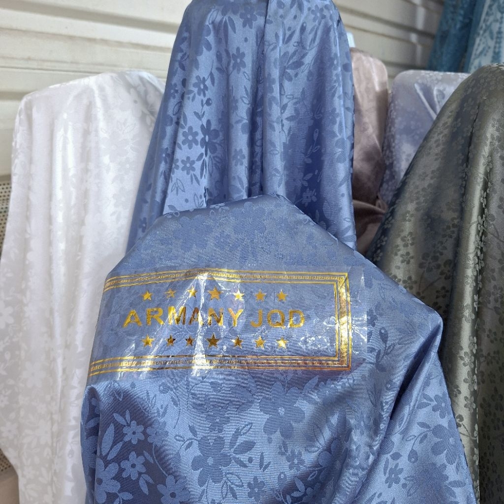 Bahan Kain Jaguard Armani Silk JQD premium/ Kain Jaguard silk motif/Jaguard Armani