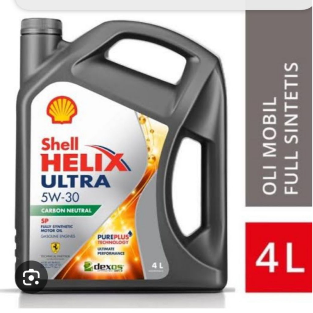 oli shell helix ultra 5W30 4 liter