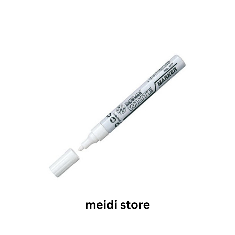 

Spidol paint marker white / Spidol cat/ Spidol marker/ Spidol snowman / Spidol putih besar