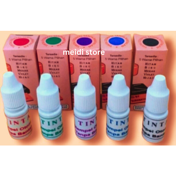 

Tinta stempel otomatis / Tinta otomatis / Tinta Manis / Tinta stempel Biru / tinta tanpa bantalan