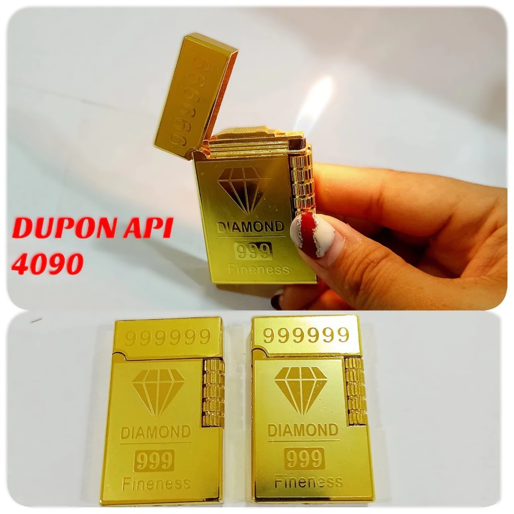 KOREK API DUPONT DIAMOND DK999 KOREK API BATU RODA SAMPING BISA ISI ULANG