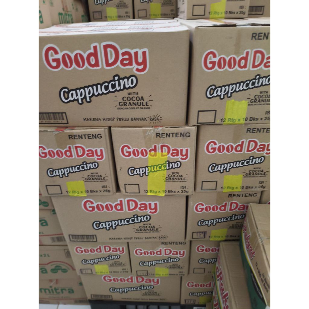 

Aneka kopi goodday cappucino, kapal api mini& top coffee mini