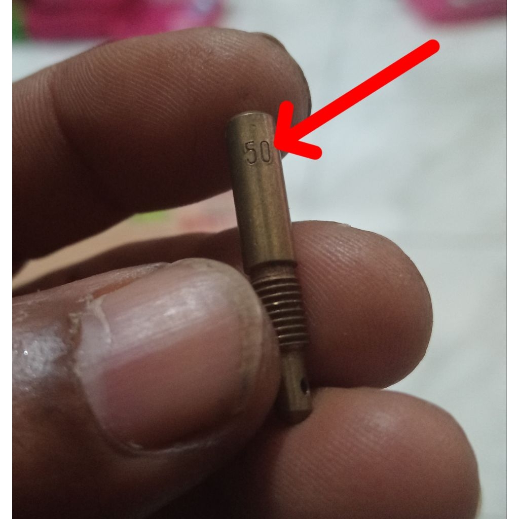 spuyer pilot jet saiz 50 original (inc) untuk vespa px pxe excel spartan strada