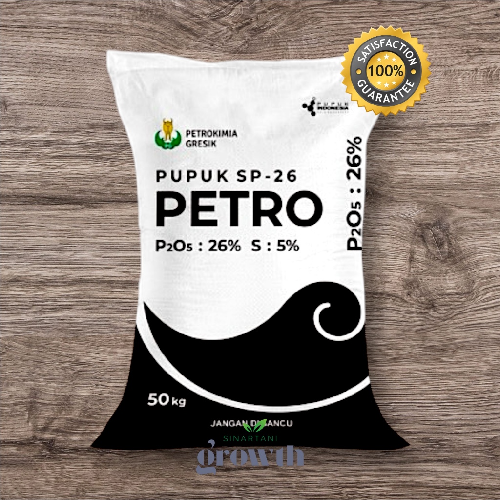 Pupuk SP-26 Petro kemasan (REPACK 1 KG) Petrokimia Gresik / SP 26