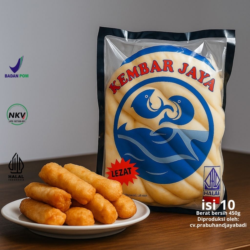 

Otak otak ikan tengiri kembar jaya isi 10