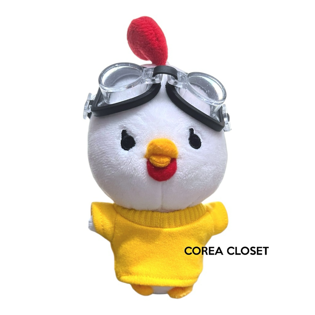 READY STOCK DENIMALZ JJE EAJ JAE KKE DON PIL DAY6 DOLL CLOTHES - YELLOW KNIT AND  Kacamata Transpara