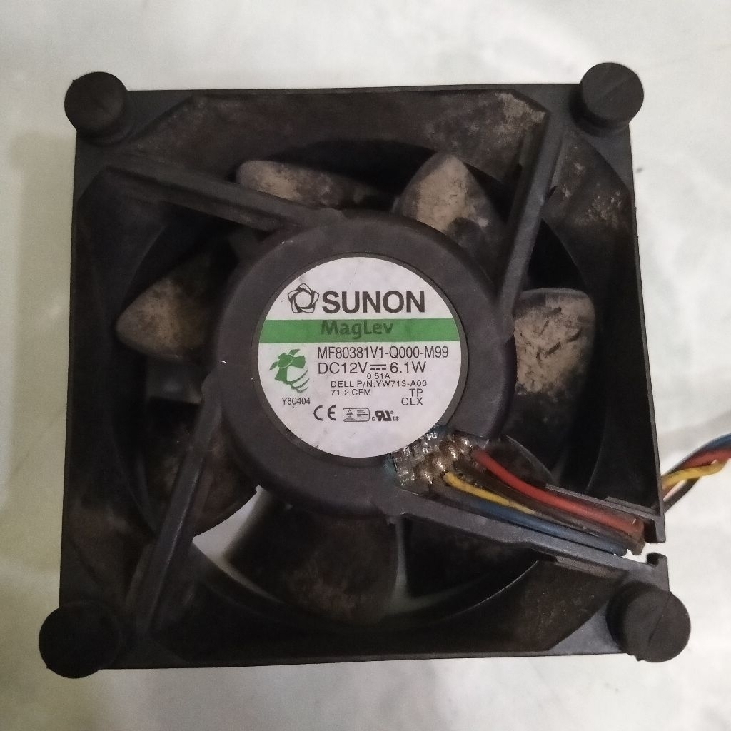 Kipas Fan DC Sunon DC 12v 0.51A 6.1w Fan Dc High Speed