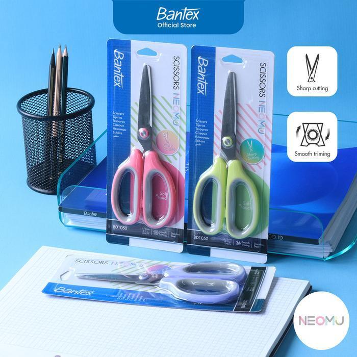 

Bantex Gunting / Office Scissor Pegangan Simetris Tajam Tahan Karat Warna Warni Pastel