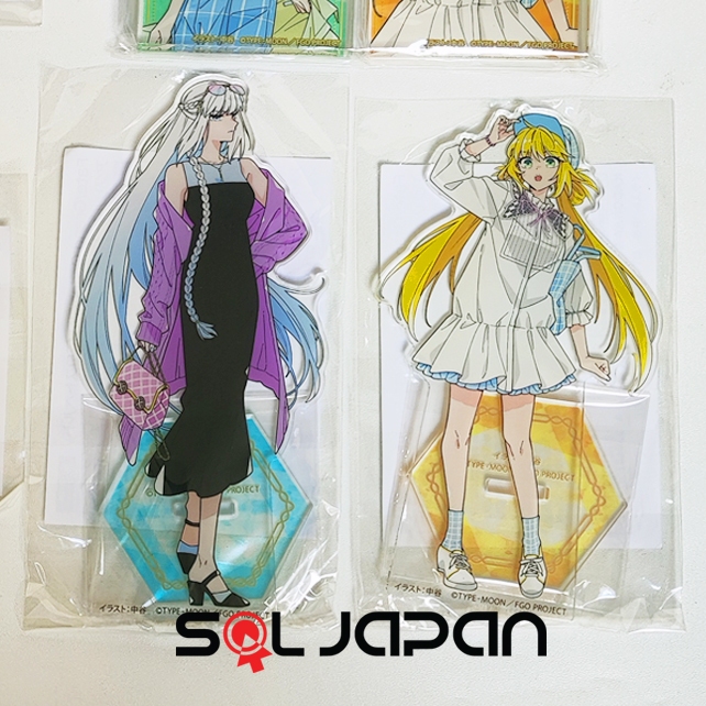 Fate Grand Order FGO Kadokawa From Lostbelt Acrylic Stand Oberon Artoria Arthuria Altria Caster Cast