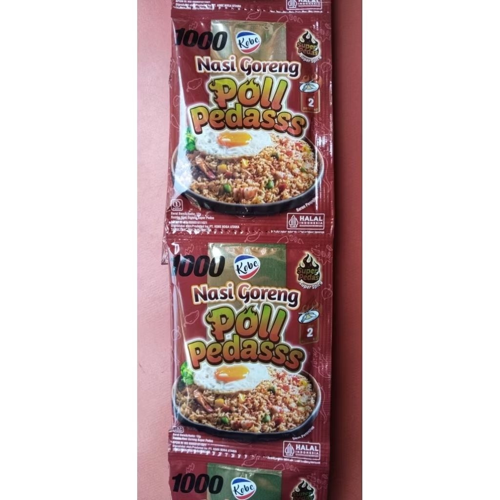 

kobe nasi goreng poll pedas 12 gr