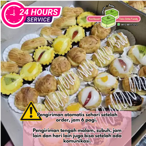 

Kue Hajatan Enak Mini Pie dan Mini Sus