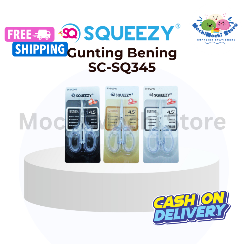 

PER 6 PCS Gunting Bening SC-SQ345 | Gunting Stainless Steel | Scissors Stainless Steel | Gunting Kecil Bening | Gunting Bahan Baja Anti Karat
