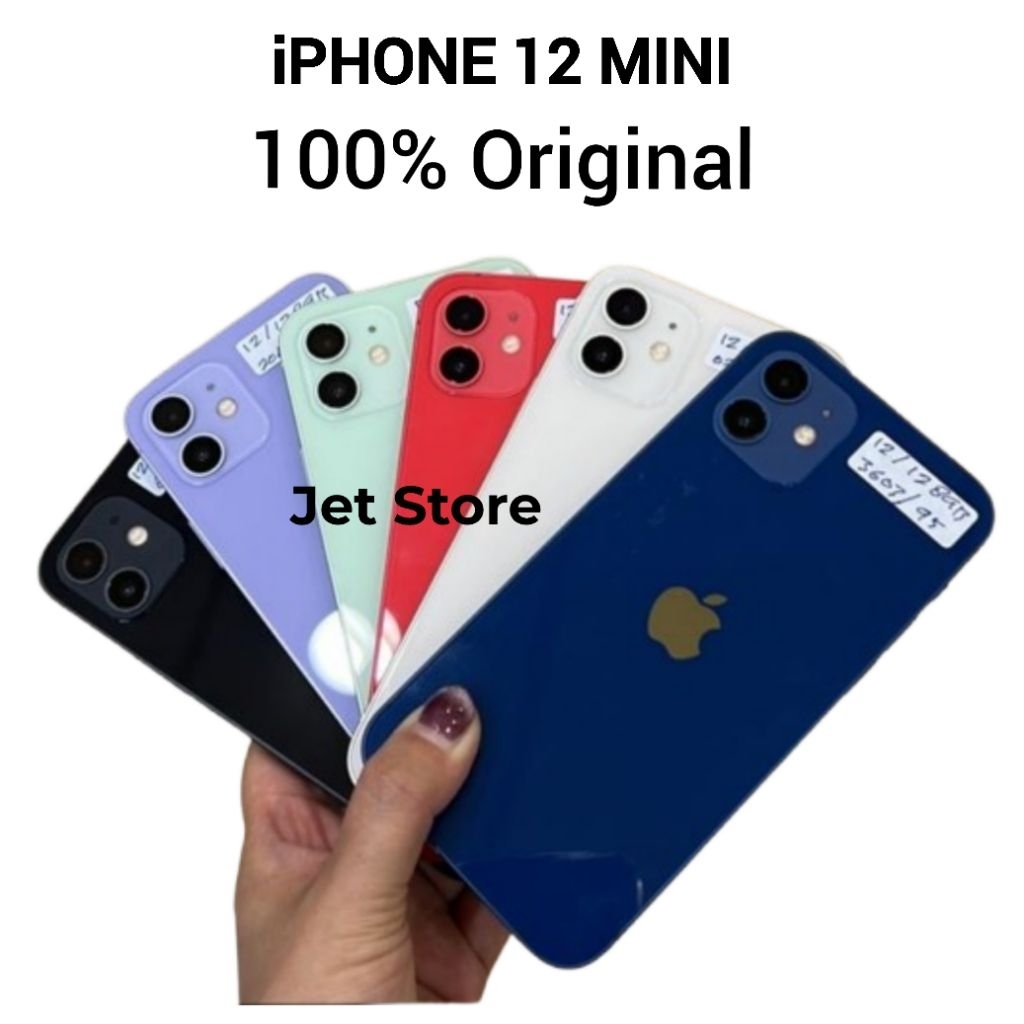 iPhone 12 Mini 64GB 128GB 256GB Original Second Seken Bekas Inter BC