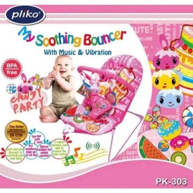 bouncer pliko / bouncer sugar baby
