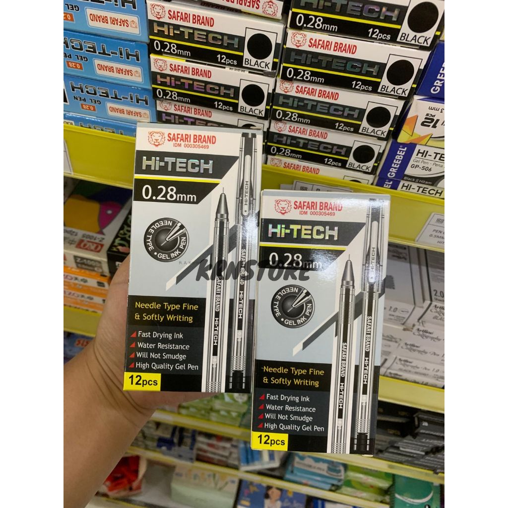 

Pulpen Hi-Tech-H 0,28mm//Hi-Tech 0,28mm//Hi-Tech Safari Brand//Hi-Tech 0,28mm Murah