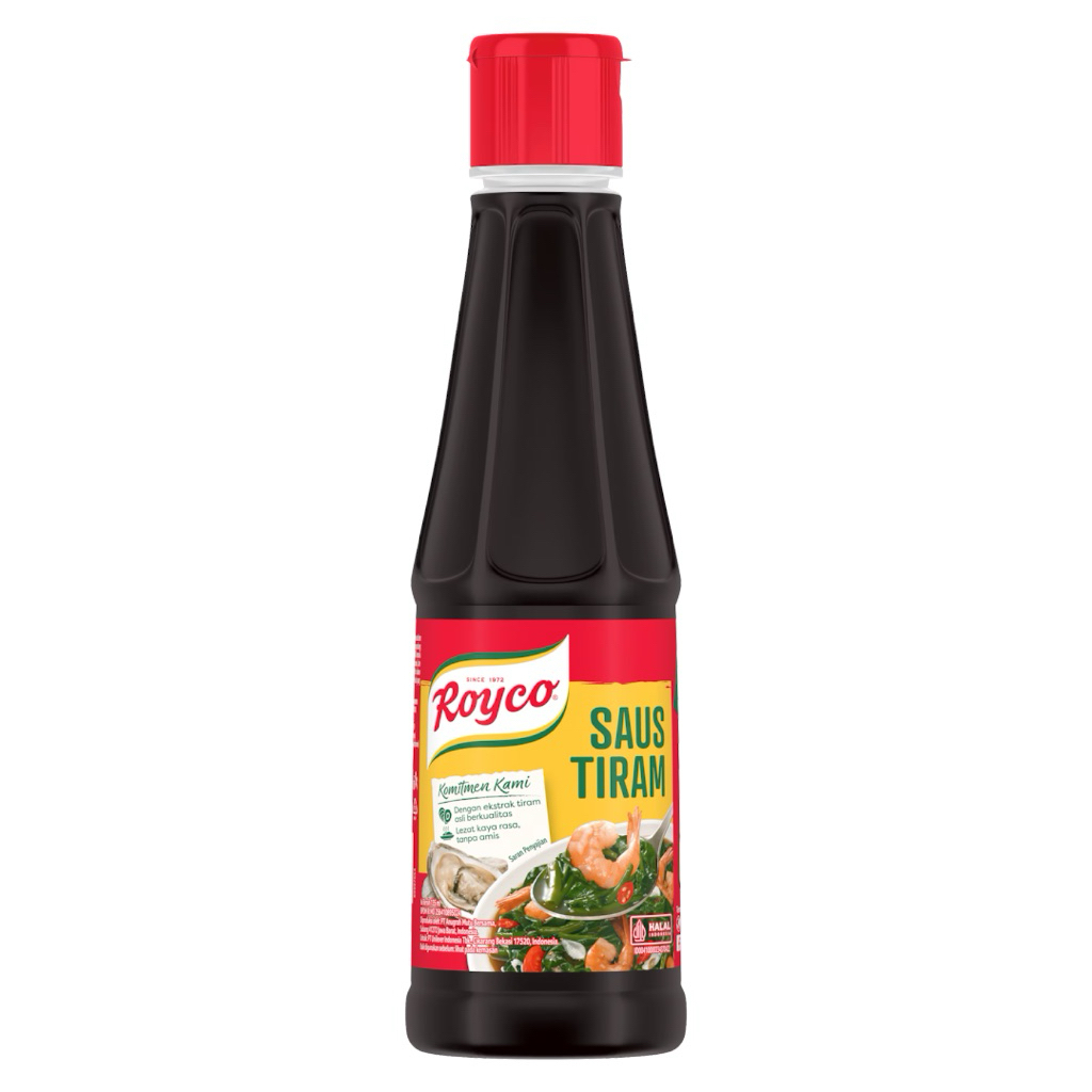 

Royco Saus Tiram Bumbu Penyedap dengan extra tiram asli tanpa bau amis ukuran 135 ml