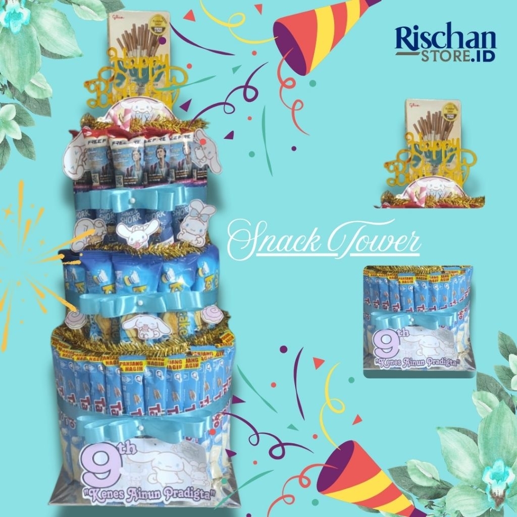 

Snack Tower Bertingkat