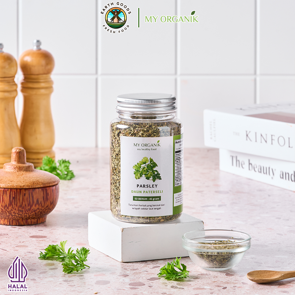 

My Organik Daun Parsley Kering Bubuk Dried Parsley Flakes Premium Quality Bumbu Dapur