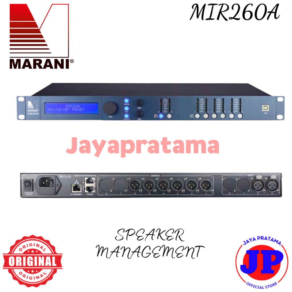 Marani MIR260A Speaker Management Original MIR-260A DLMS USB