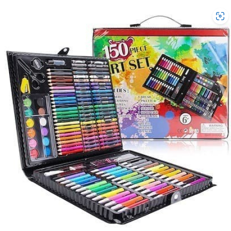 

crayon set 150pcs anak cat air mewarnai anak set gambar anak mengganbar anak pensil warna set