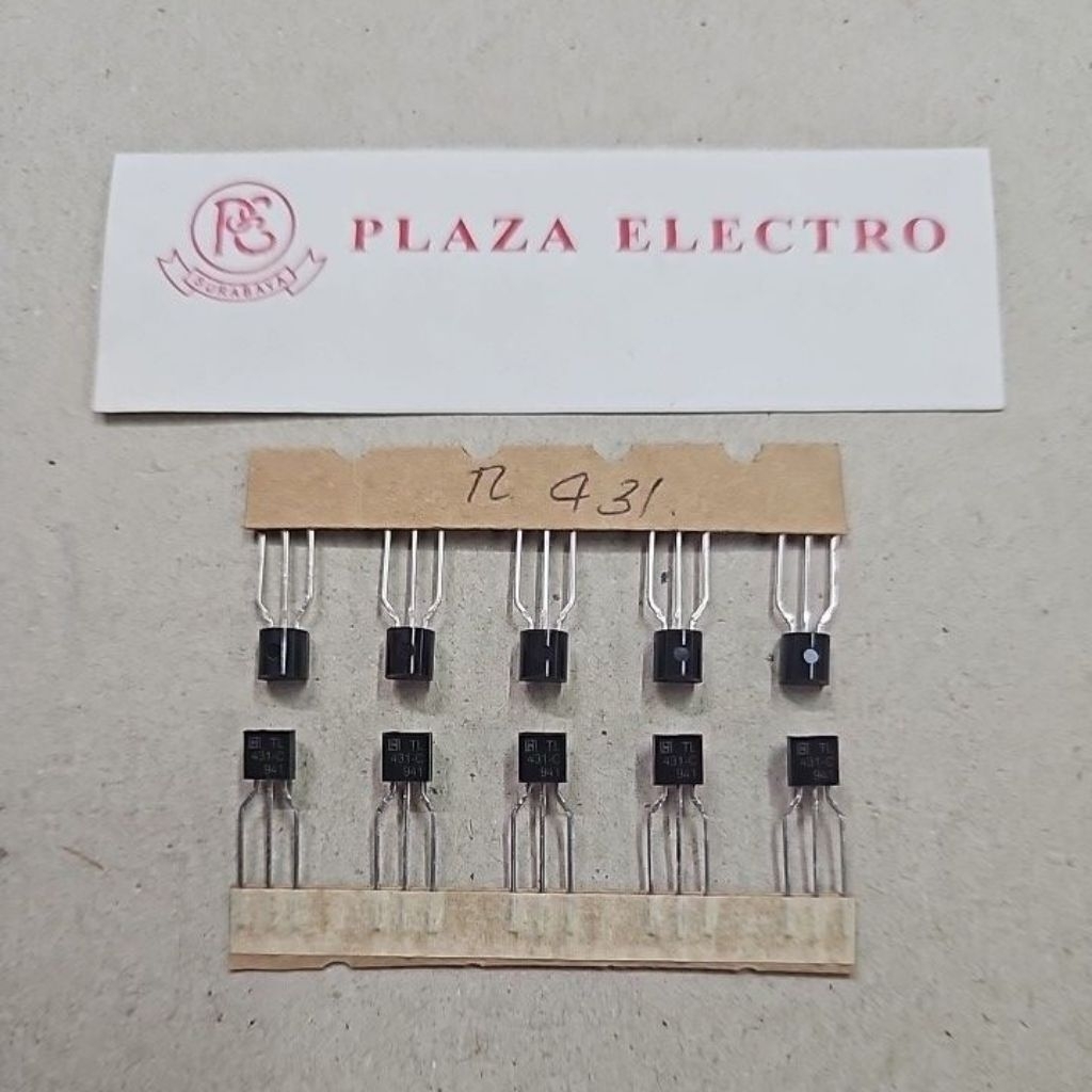 IC WS TL 431-C TR TRANSISTOR TL431 C 431C ASLI ORIGINAL