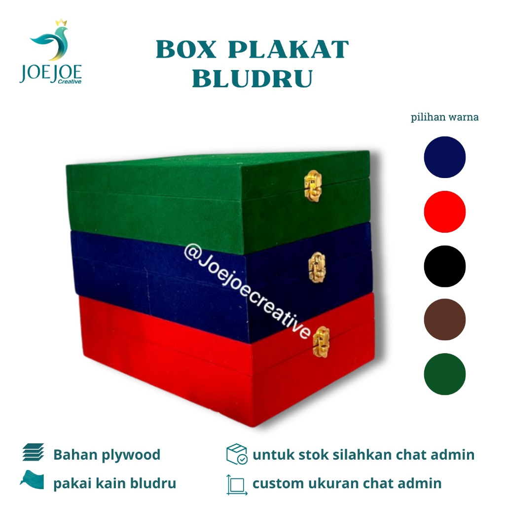 

Box Bludru Plakat / Box Cendramata/Box Plakat