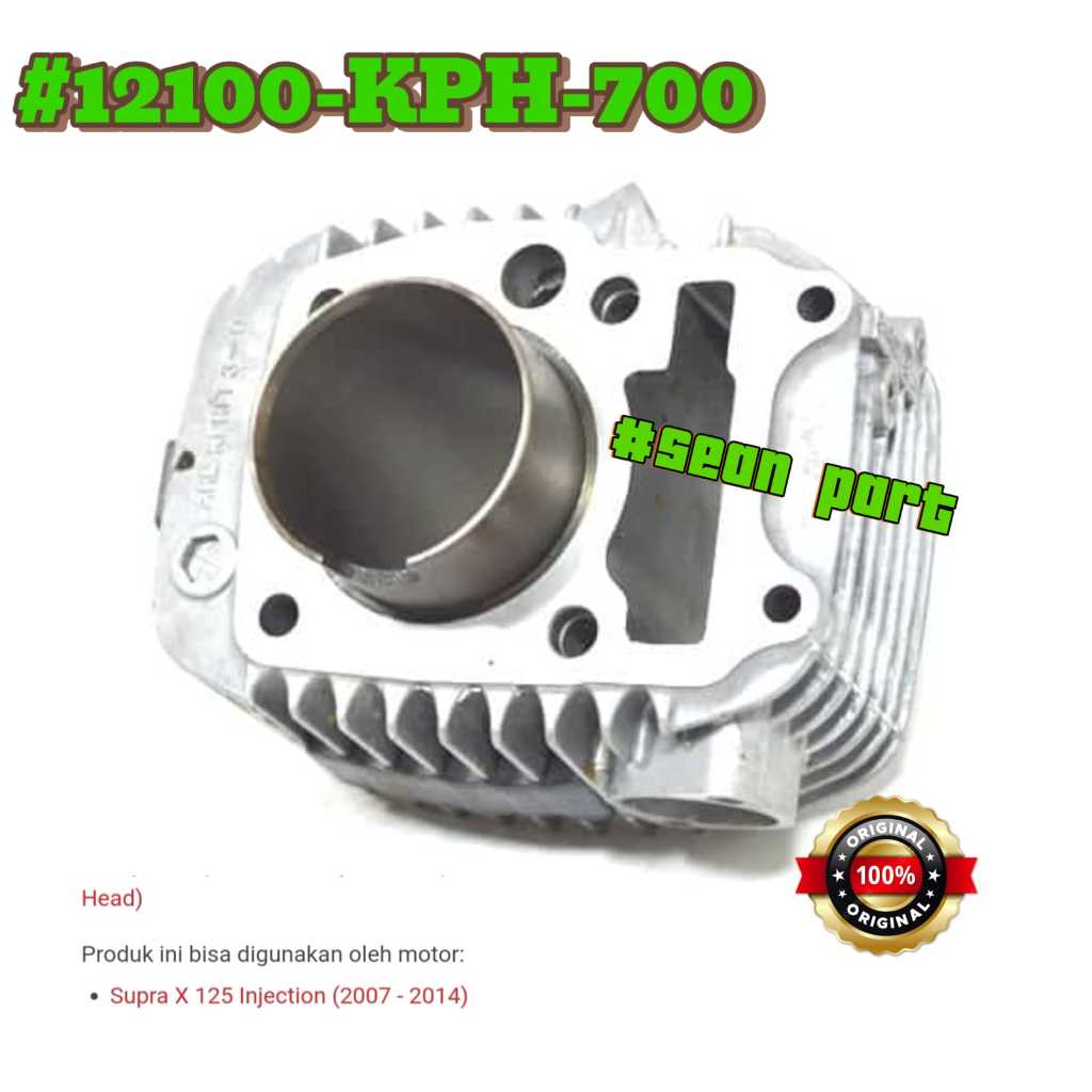 Blok Piston Supra X 125 FI 12100-KPH-700