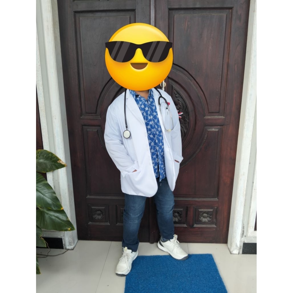 Preloved jas dokter usia 10-11 tahun