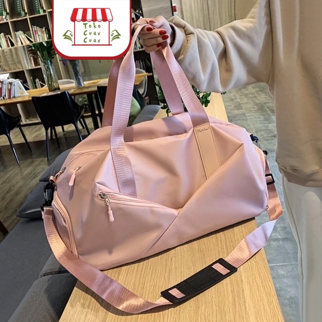 TCC Premium Travel Bag Duffle Gym Bag Tas Travelling Tas Gym Duffle Bag Tas Gym Korea