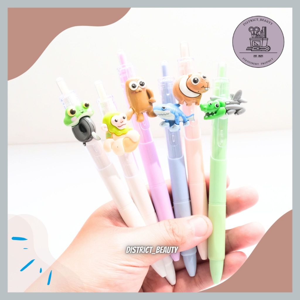 

PULPEN CETEK RESIN ANOMALI GEL PEN MEKANIK PULPEN CETEK BONEKA ANOMALI BRAINROT TUNG TUNG SAHUR LUCU ALAT TULIS MURAH