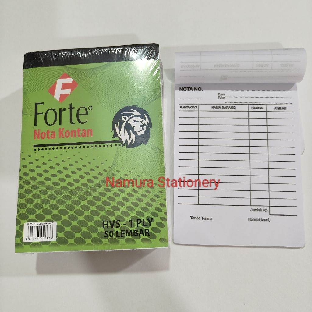 

Nota Kontan 1 Ply 1 Rangkap