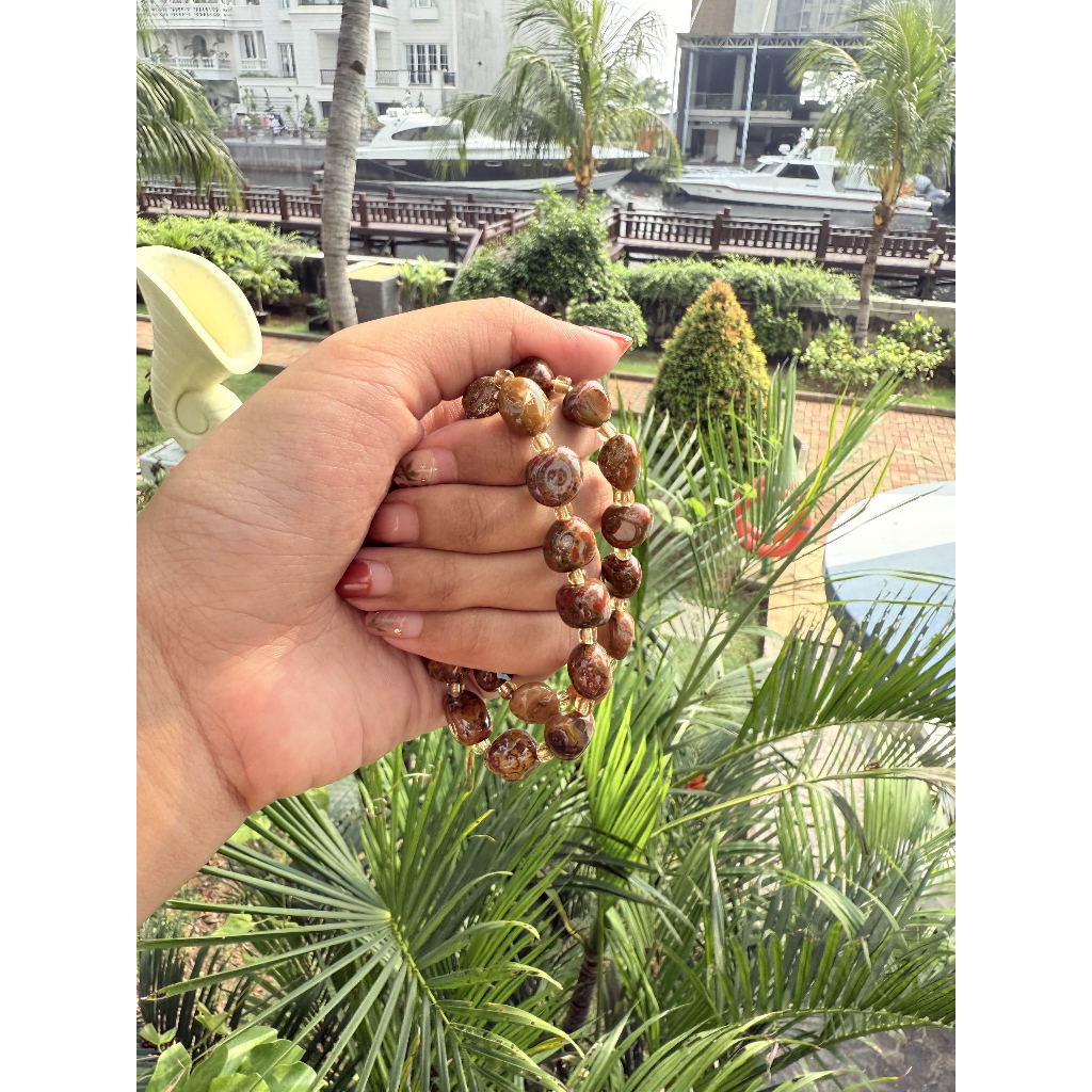 Zhanguo Agate Bracelet // Red Agate Bracelet