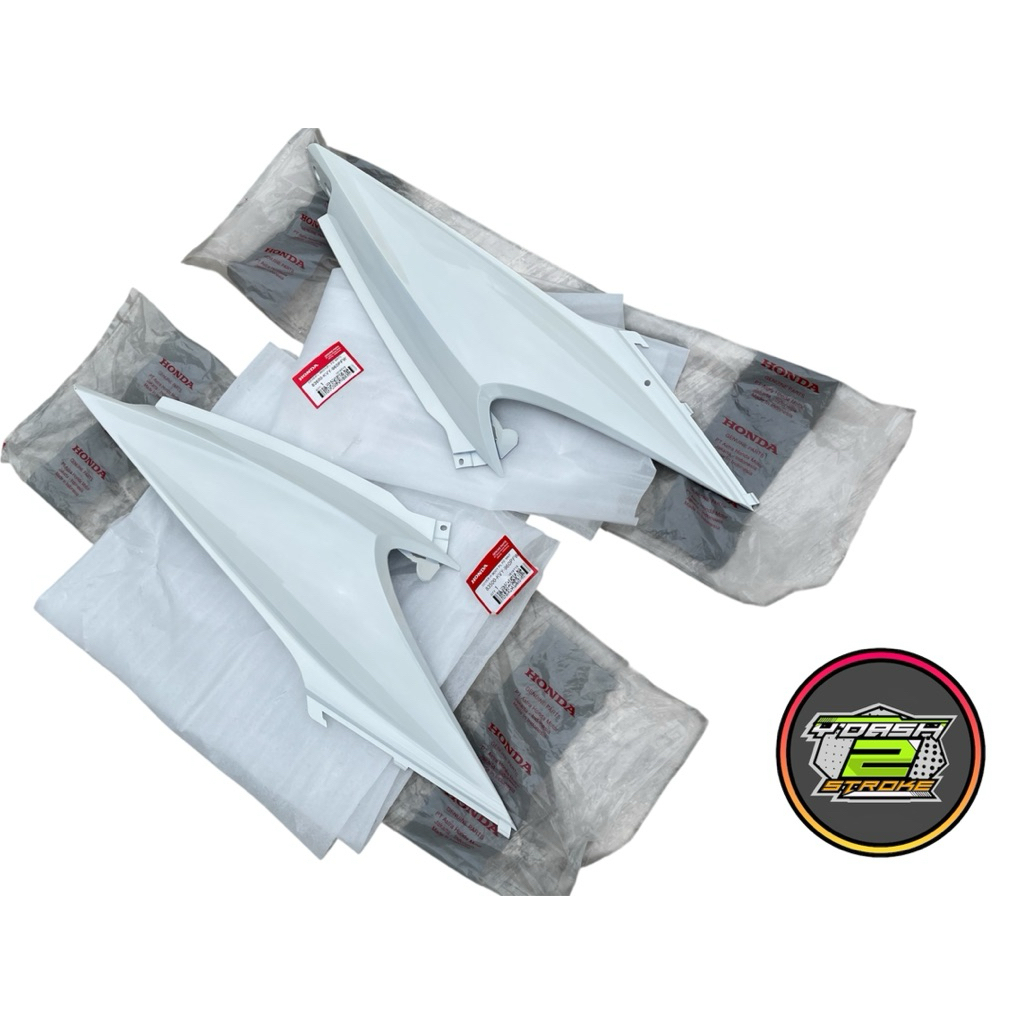 Cover Body Belakang Samping Putih Beat Karbu Original AHM