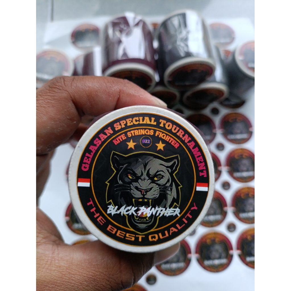 GELASAN LAYANGAN BONIT (FREE SARUNG JARI) BLACK PANTHER 1600 Yard SENAR NYLON N66 KWALITAS IMPORT