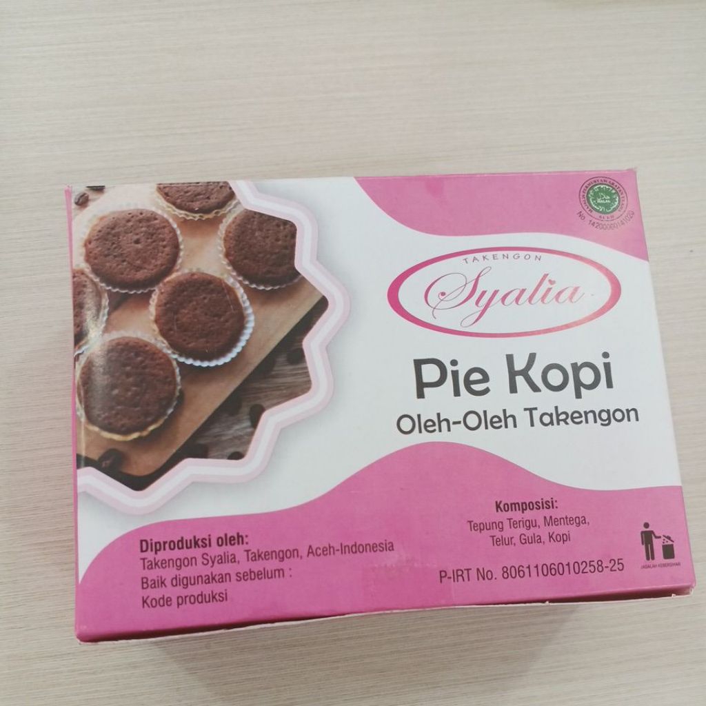 

PIE KOPI ACEH, oleh -oleh Takengon,kue khas aceh