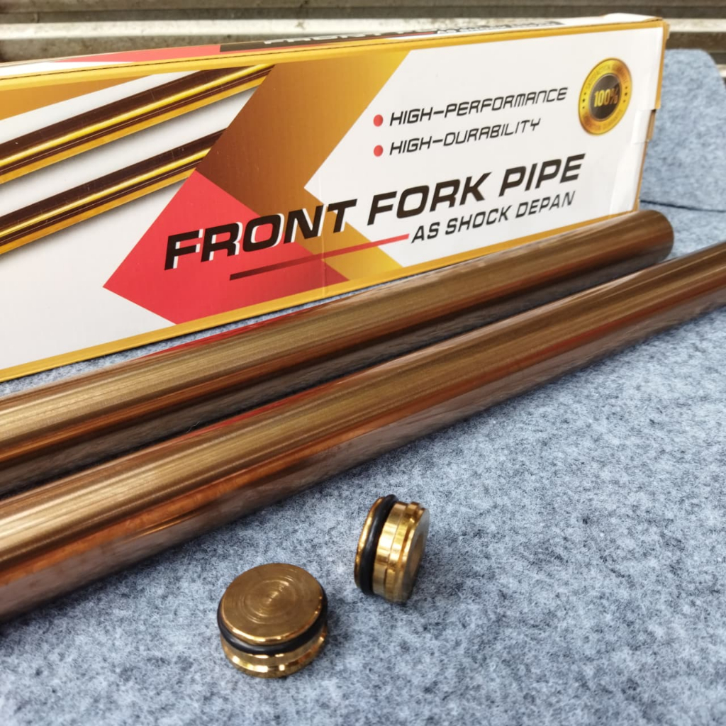 AS SHOCK DEPAN NINJA R/SS NINJA KR150 GOLD/PIPA AS SHOK DEPAN NINJA R GOLD LUMINAIRE