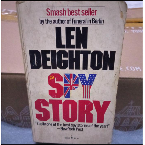 Dijual Novel Lawas Berbahasa Inggris Historical SPY STORY By LEN DEIGHTON