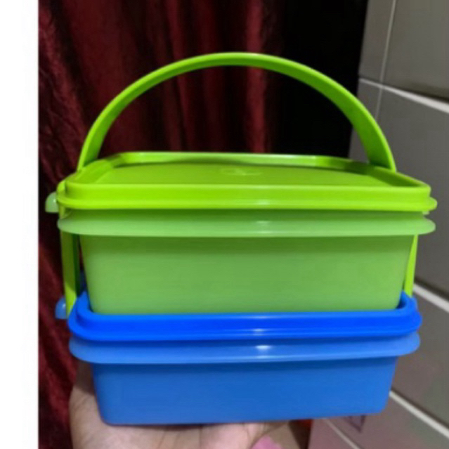 rantang 2 susun original tupperware