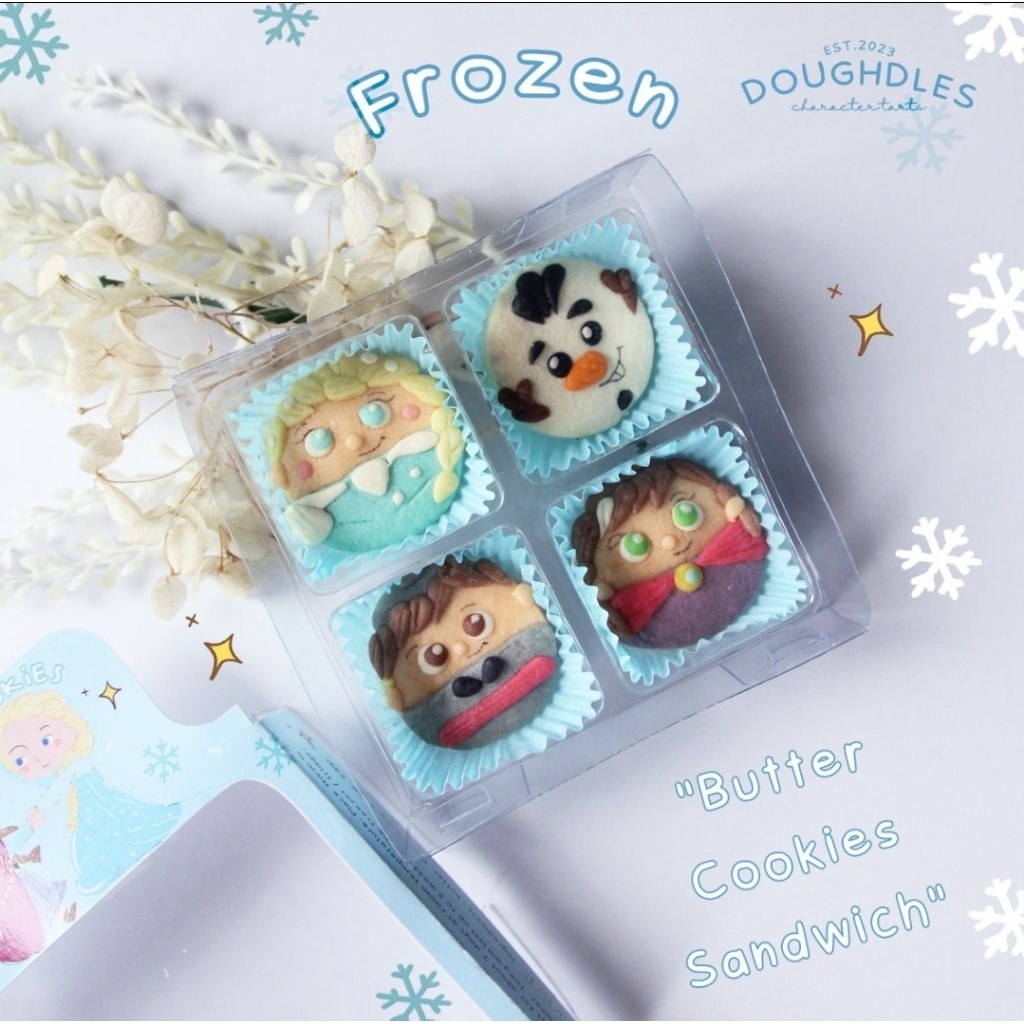

Butter Cookies Sandwich karakter Frozen