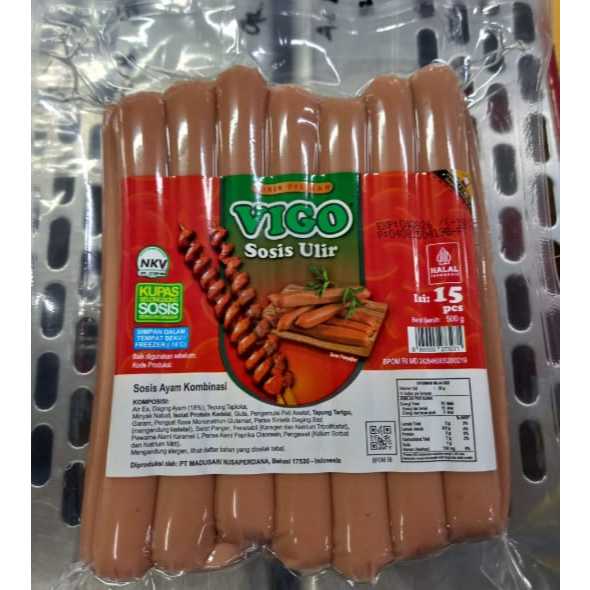 

Vigo Sosis Ulir isi 15 500gr