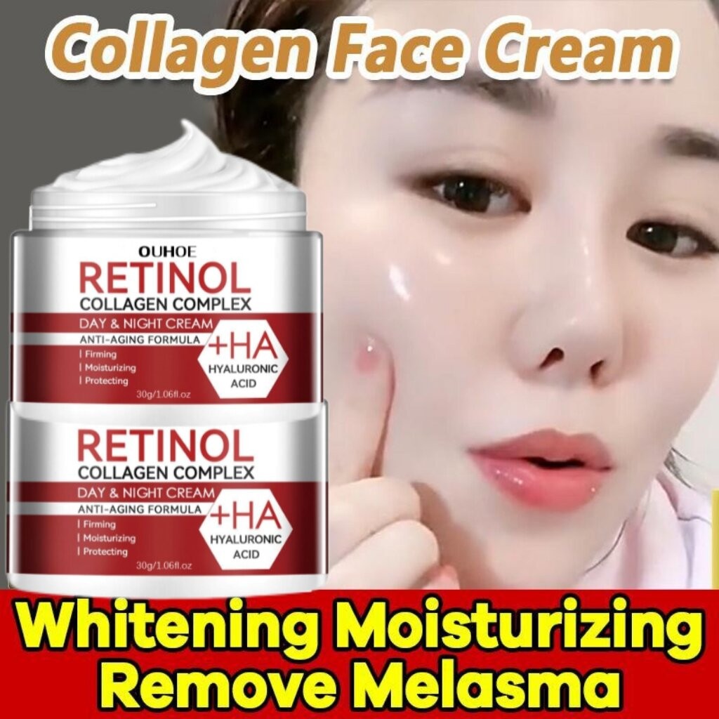 Retinol Cream Siang Malam Retinol Cream Anti Aging Perbaikan Retinol Night Cream Penghilang Flek Hit