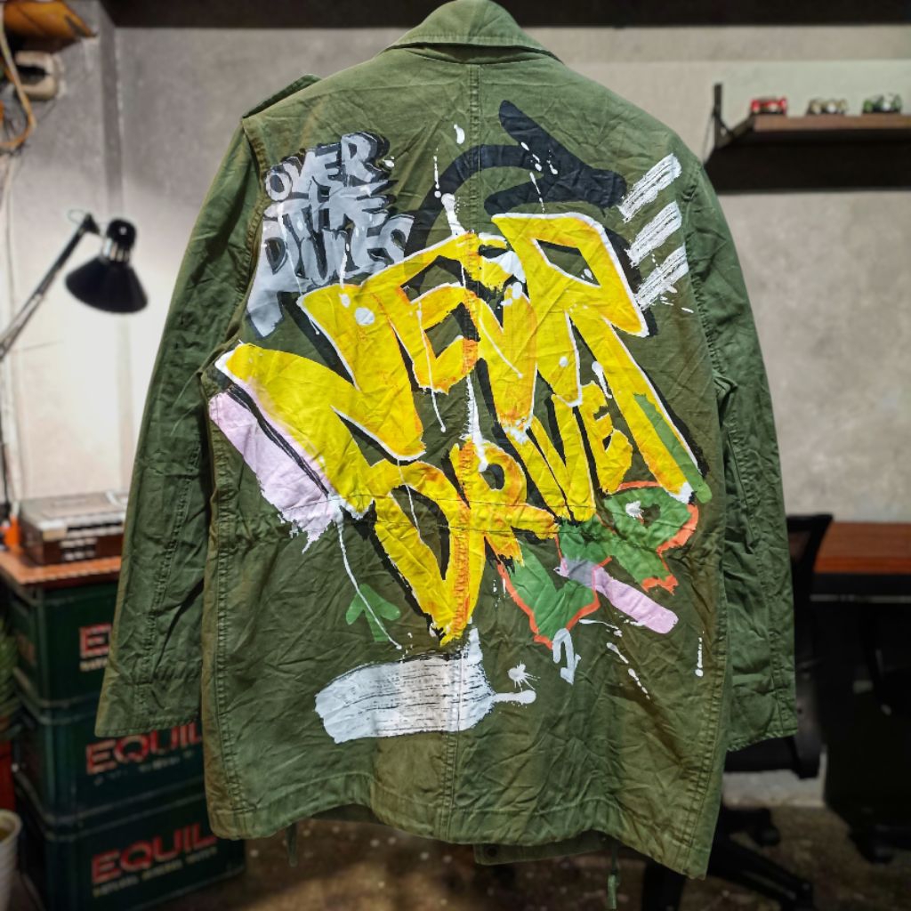 Field Jaket Fashion Art Military