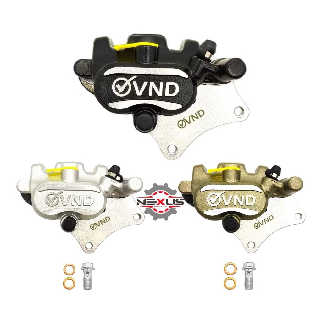 Kaliper VND 2 piston Ak 111 Satria Fu/ Satria 2 Tak/ Ninja R/Ninja SS/ Ninja RR/ GSX 150/ Skywave 12