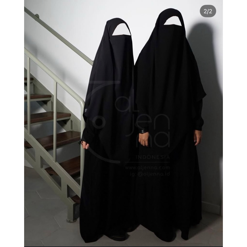 FK Basic Aljenna Black dan Mahia Abaya sz M By Bellezash