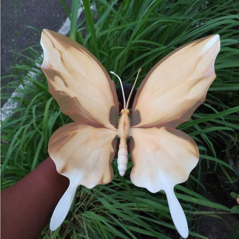 MAINAN ANAK JADUL TAHUN 80-90AN KUPU-KUPU BAHAN PLASTIK