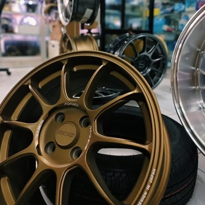 Velg Mobil Ring 16 Rays ZE40 Sand Bronze 1 Set (4pcs)