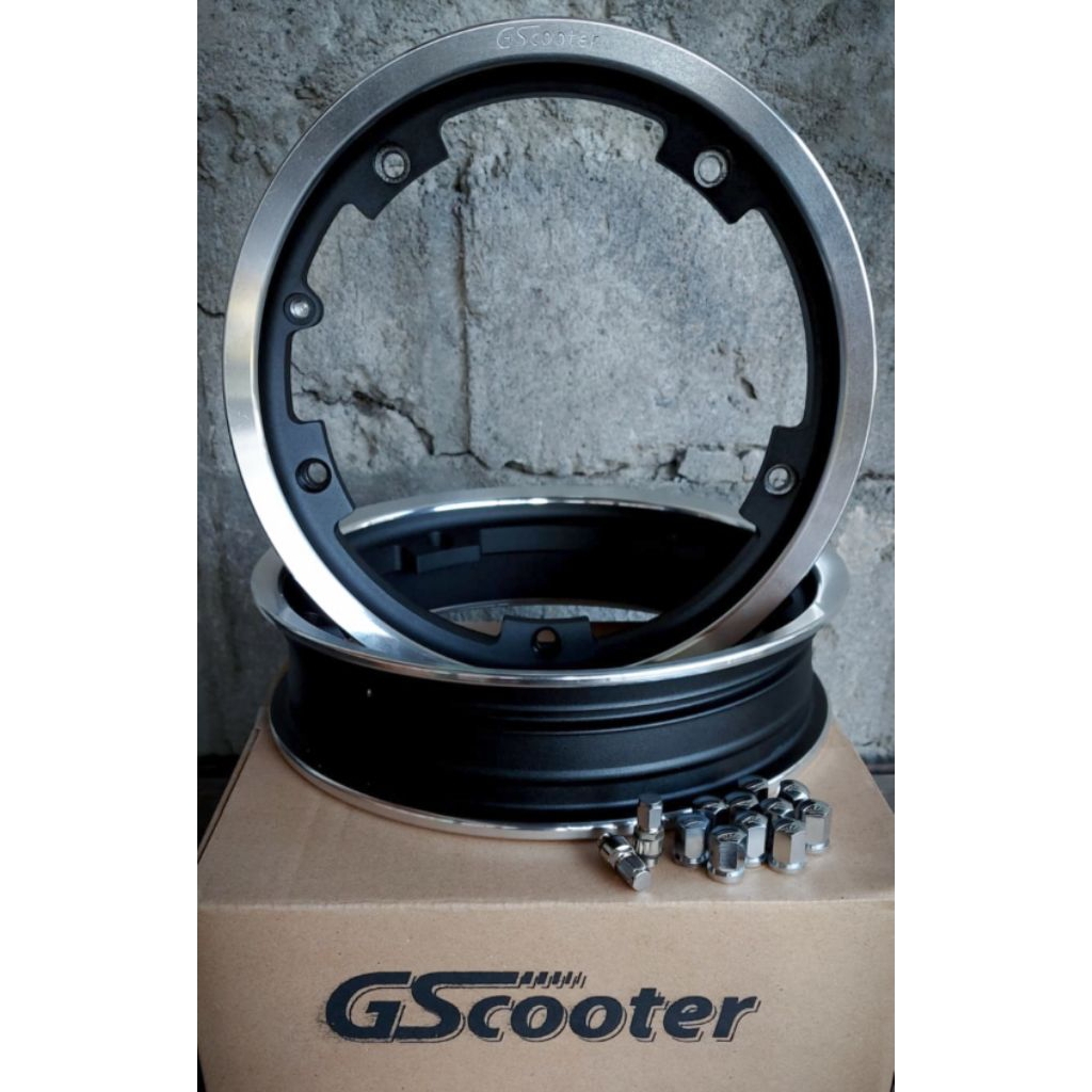 velg vespa tubeles rim 10 MG GSCOOTER.